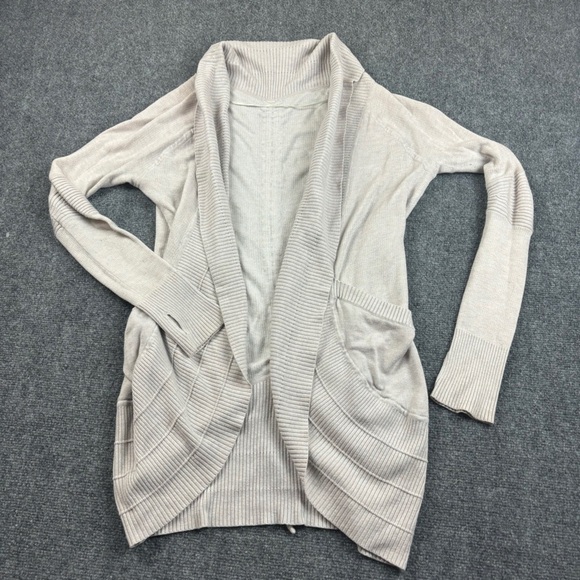 LULULEMON Women’s Blush Pink Transformation Wrap heathered dune/white size: 6 - Picture 2 of 9